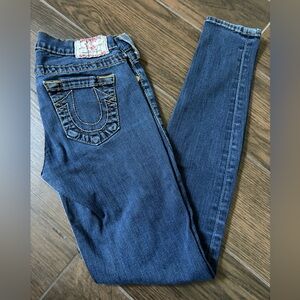27” low rise jeans